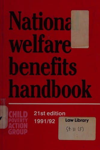 National welfare benefits handbook