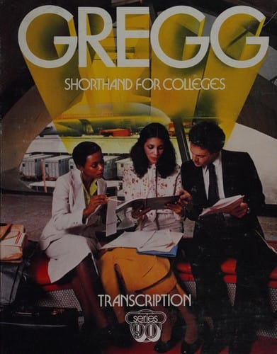 Gregg shorthand for colleges, transcription, series 90