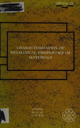 Characterization of mechanical properties of materials