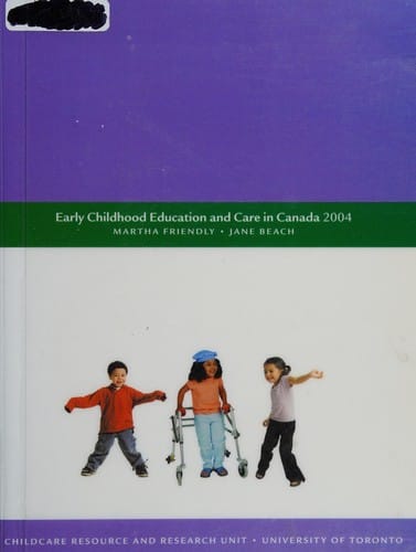 Early childhood education and care in Canada, 2004