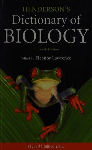 Henderson's dictionary of biology