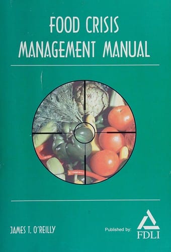 Food crisis management manual