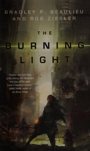 The burning light