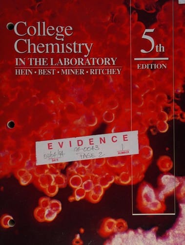College Chemistry in the Laboratory