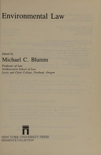 Environmental law