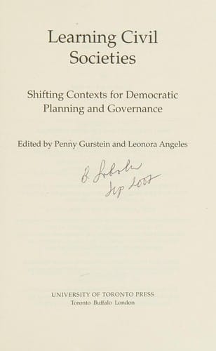 Learning civil societies