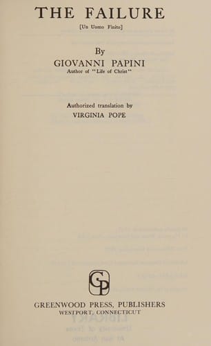 The failure (Un uomo finito)