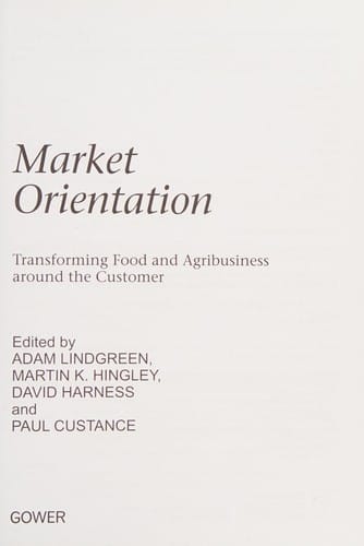 Market orientation