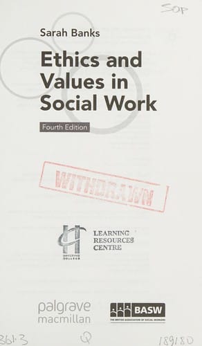 Ethics and values in social work