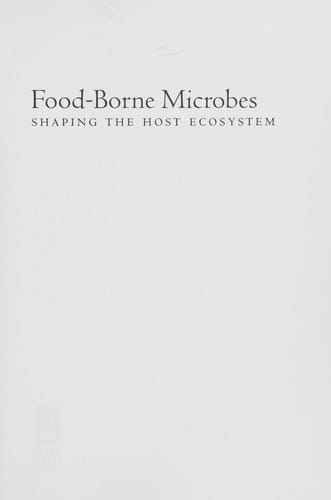 Food-borne microbes
