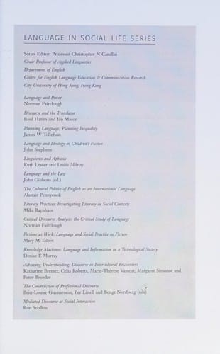 Identity and language learning