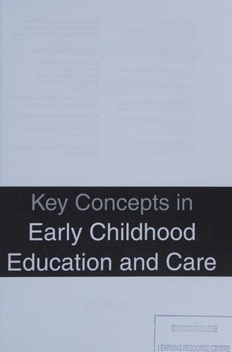 Key concepts in early childhood education and care