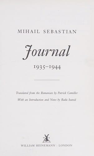 Journal, 1935-44