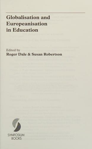 Globalisation and europeanisation in education