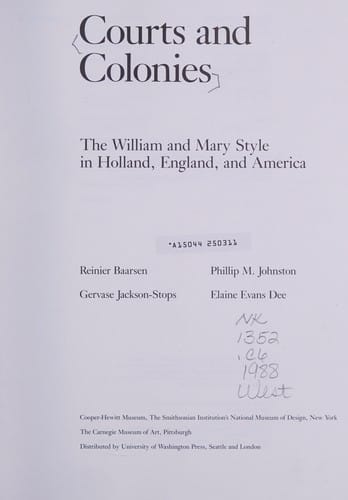 Courts and colonies