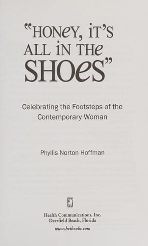 Honey, it's all in the shoes!