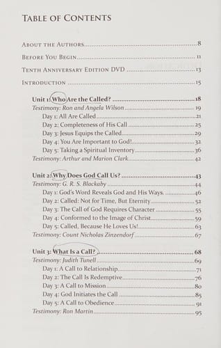 Called and accountable