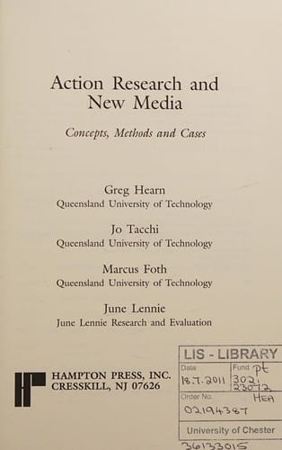 Action research and new media