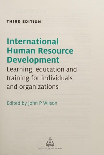 International human resource development