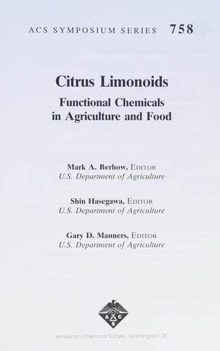 Citrus limonoids