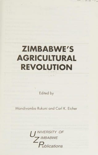Zimbabwe's agricultural revolution
