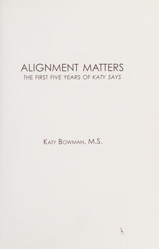 Alignment matters
