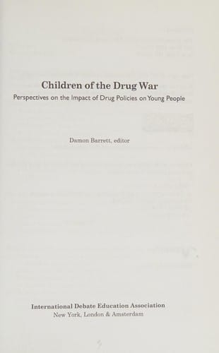 Children of the drug war