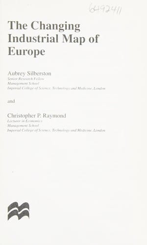 The changing industrial map of Europe