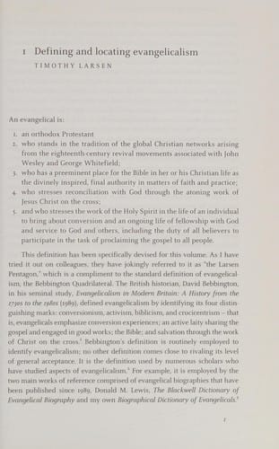 The Cambridge companion to evangelical theology