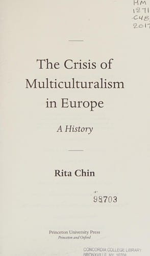 The crisis of multiculturalism in Europe