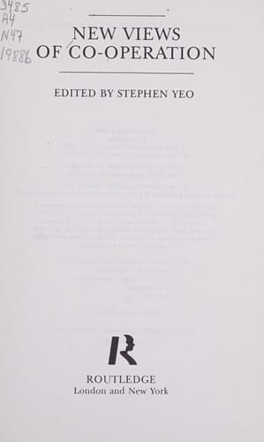 New views of co-operation