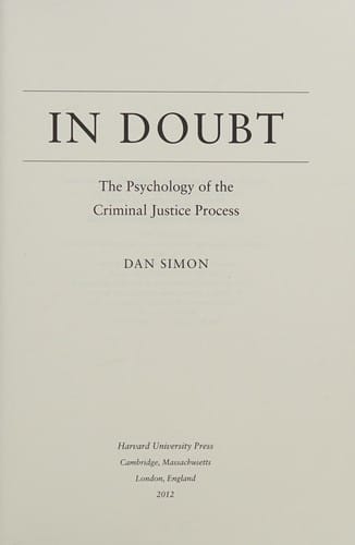 In doubt