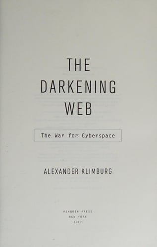 The darkening web