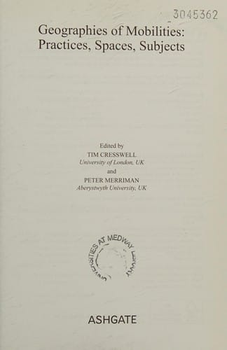 Geographies of mobilities