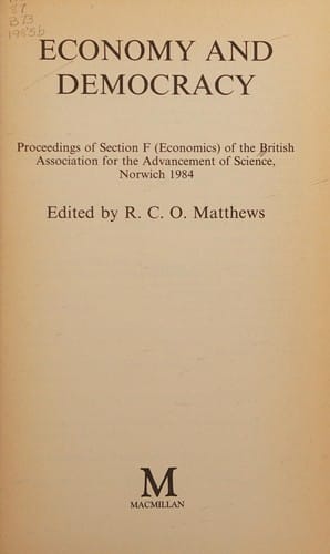 Economy and democracy