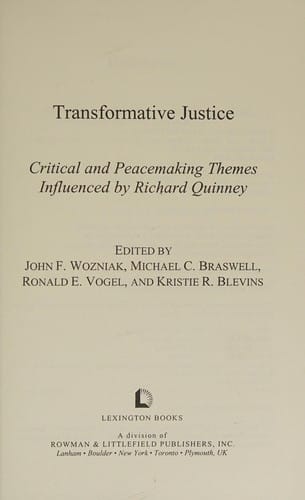 Transformative justice