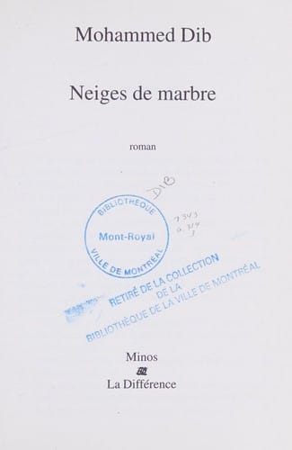 Neiges de marbre