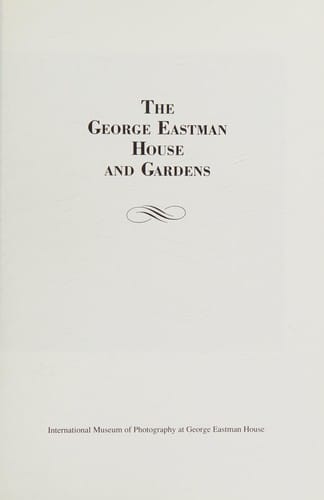 The George Eastman House and gardens