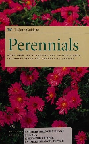 Taylor's guide to perennials