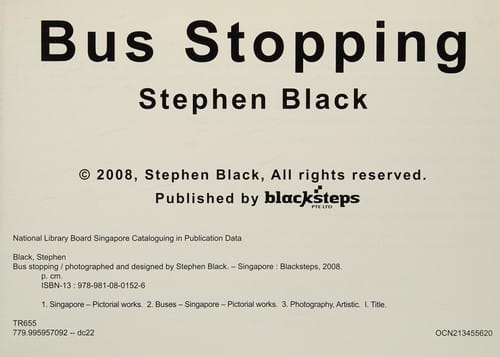 Bus stopping