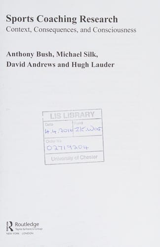 Sports coaching research