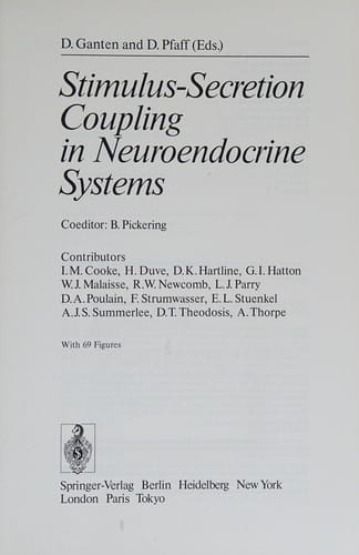 Stimulus-secretion coupling in neuroendocrine systems