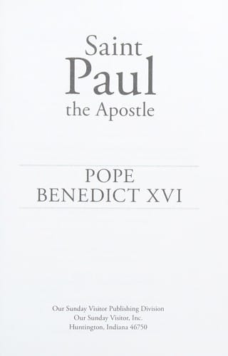 St. Paul the Apostle