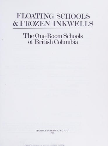 Floating Schools & Frozen Inkwells