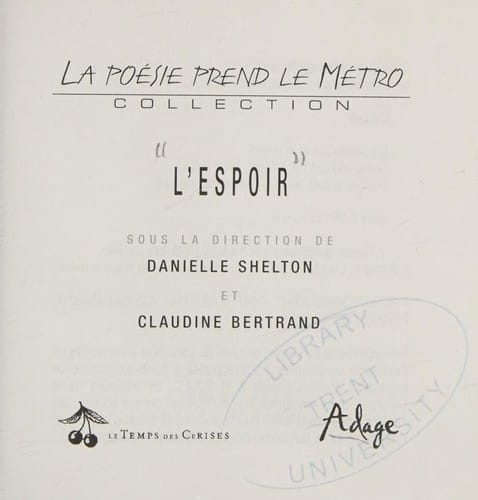 L'espoir