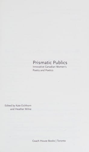 Prismatic publics