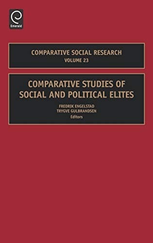 Comparative studies of social and political elites