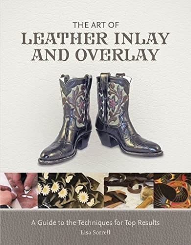 The art of leather inlay and overlay