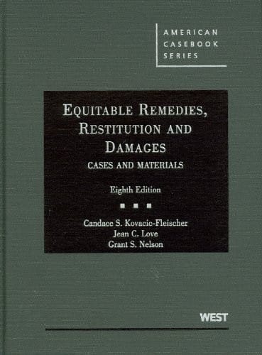 Equitable remedies, restitution, and damages