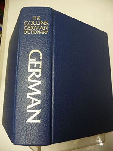 Collins German-English, English-German dictionary unabridged